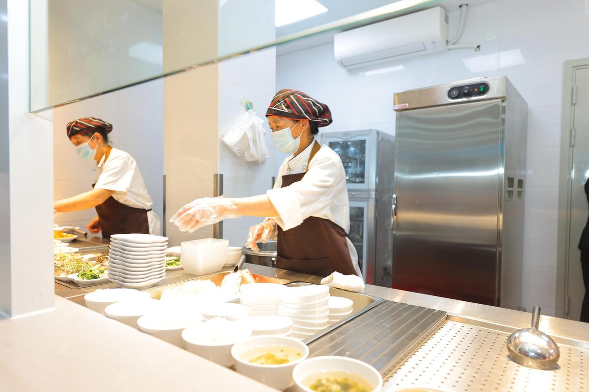 打造白领,白发便捷就餐地,北站街道首家综合性社区食堂正式开业