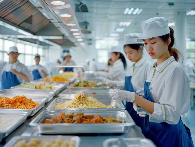 惠东县印刷厂内部食堂承包服务专家和圣膳食,你的满意选择